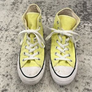 Yellow Converse